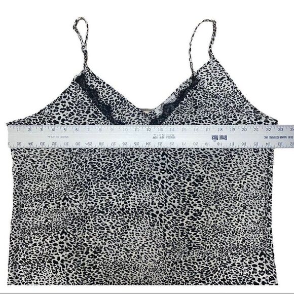 Rachel Zoe Lace Leopard Animal Print Tank Top - Picture 3 of 6